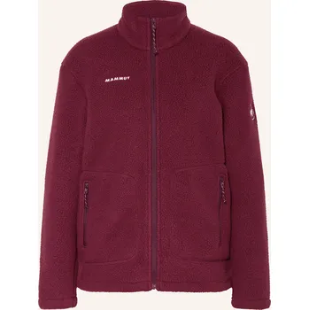 Dámská mikina Mammut Dámská Fleecová Bunda Falera, tmavě červená, 34