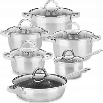 Sada nádobí Sada hrnců Konighoffer Saona nerezová ocel 12 ks.