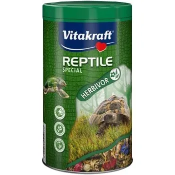 Krmivo pro terarijní zvíře Vitakraft Reptile Turtle Herbivor such.plazi 250ml