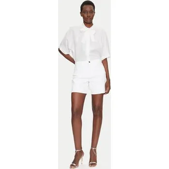 Guess Džínové šortky W5GD1A D4T50 Bílá Regular Fit 25