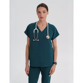 Zdravotnický oděv Zdravotnická mikina Kendall - DEEP GREEN 0
