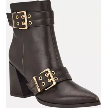 Dámské kozačky GUESS dámská kotníčková obuv Teases hnědá 41