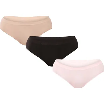 Kalhotky 3PACK dámské kalhotky Calvin Klein bezešvé vícebarevné (QD5212-31S) XL QD5212-31S Možnost vrácení zboží ZDARMA do 120 dnů!