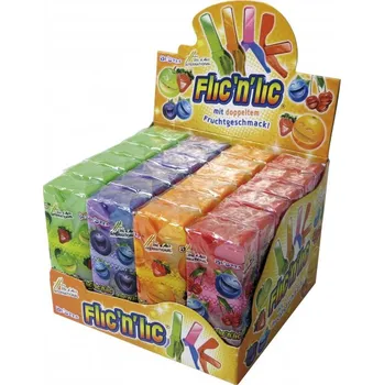 Bonbon Flic'n'lic lízátka s ovocnou příchutí 14g
