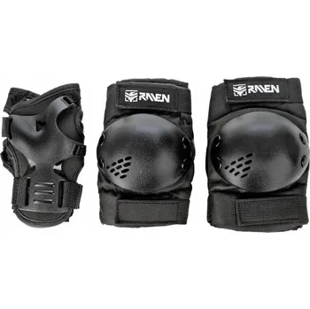 Chránič kolene Raven Verba Black, dětské sada chráničů XS