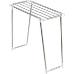 WENKO 3774020100 - Sušák na prádlo PROFI SINGLE 87x79 cm nerez/stříbrná/bílá