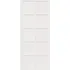 Interiérové dveře Posuvné dveře z masivního borovicového dřeva 870420 80/210/2,5 bílé