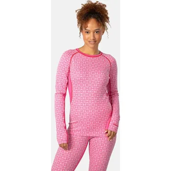 Funkční triko s dlouhým rukávem Kari Traa ROSE LIGHT 611364 růžová 30X, vel. XS