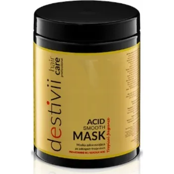 Vlasová regenerace Destivii Hair Care Acid Smooth Mask - Okyselující maska po kadeřnických úkonech 1000 ml