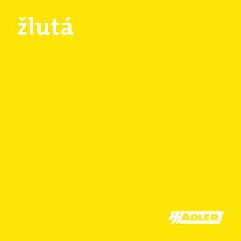 Lak na dřevo ADLER 5in1-Color, 02-Žlutá 2,5 L (krycí barva pro vnitřní i venkovní použití)