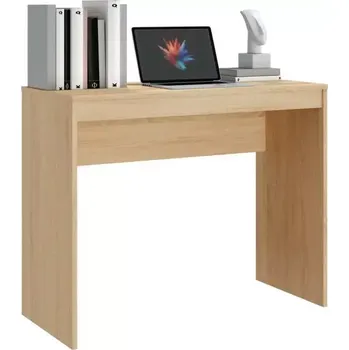 Psací stůl Pracovní, PC stůl, dřevo, dub sonoma, VERNER NEW