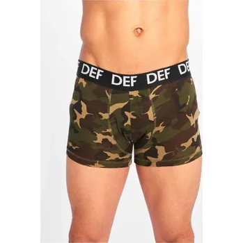 Boxerky Dong Boxershorts zelené kamufláže DEF černá | hnědá | kaki | zelená | vícebarevná 1755752