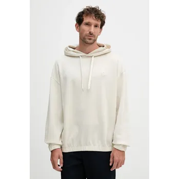 Dámská mikina Bavlněná mikina BOSS C-Stevens 116 50544099 béžová 01X, vel. S