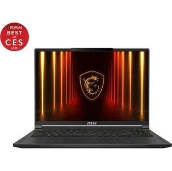 Notebook MSI Stealth/A16 AI+ A3XWIG-030CZ/AI9-HX370/16"/2560x1600/32GB/2TB/RTX 5080/W11H/Black/2R