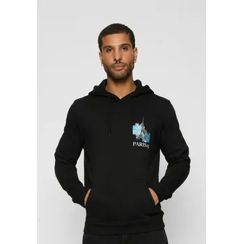 Pánské oblečení Paris Hoody černá Mister Tee černá 2854039