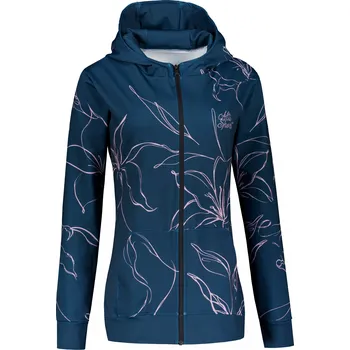 Dámské oblečení Dámská funkční mikina na zip premium ALTISPORT VOJ/ALW100MI02 TMAVĚ MODRÁ/RŮŽOVÁ S