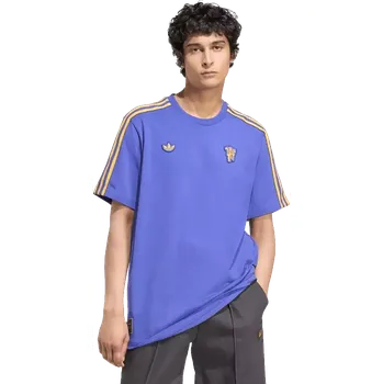 Pánské tričko Adidas Manchester United 25/26 Terrace Icons Tee modré