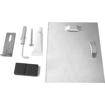 Zrcadlo Amirro SET pro uchycení zrcadla s kovovým úchytem 10 x 12 cm, 810-225