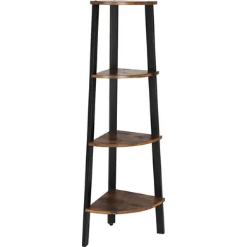 Knihovna Knihovna NAVARO hnědá/černá