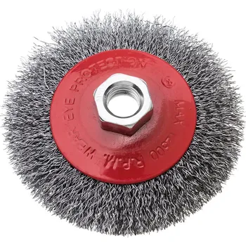 Brusný kartáč kartáč miskový 100/0,3 M14 drát