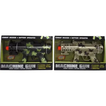 plyšák Samopal se světlem a zvuky