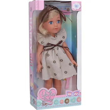 Panenka s mašlí 35 cm