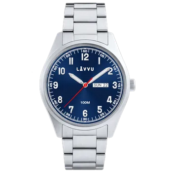 LAVVU Náramkové ocelové pánské hodinky FOSEN Blue LWM0310 ( )