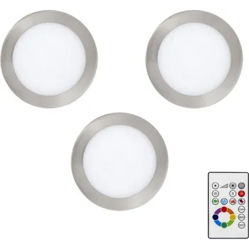 Eglo 78738-SADA 3x LED RGBW Stmívatelné podhledové svítidlo TINUS 4,8W/230V + DO