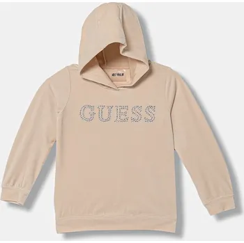 Chlapecká mikina Dětská mikina Guess J4YQ27.K0232.9BYA béžová 02X, vel. 167
