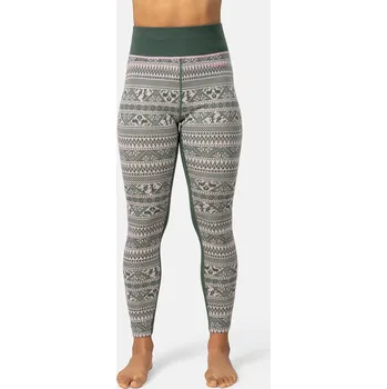 Dámské legíny Funkční legíny Kari Traa TALE 623925 zelená 79X, vel. XS