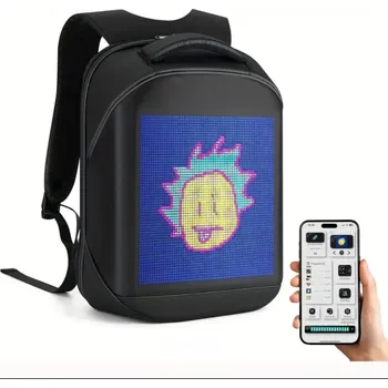 turistický batoh Batoh s LCD obrazovkou a mobilní aplikací