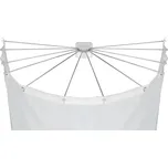 WENKO 23863100 - Sprchový držák 96x72 cm nerez/bílá