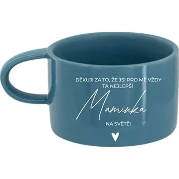 Modrý hrneček "Ta nejlepší maminka na světě"
