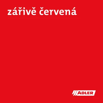 Lak na dřevo ADLER 5in1-Color, 04-Zářivě červená 2,5 L (krycí barva pro vnitřní i venkovní použití)