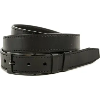 Opasek Black Hand 034-98 pánský černý kožený opasek šíře 28 mm EUR 130