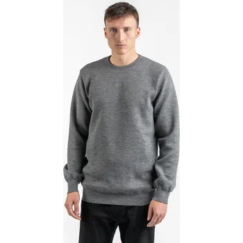 Pánský svetr TallGuys Pánský prodloužený merino svetr | Gray Velikost: M