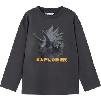 MAYORAL chlapecké tričko DR Explorer černá vel. 140 cm