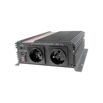 Měnič napětí Měnič napětí 24V/230V 1200W, CARSPA CAR-1.2K modifikovaná sinusovka