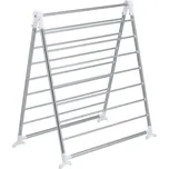 WENKO 3772020100 - Sušák PROFI 65x150 cm nerez/stříbrná/bílá