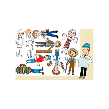 Výuková hračka Didaktická dokládačka POVOLÁNÍ 174-18