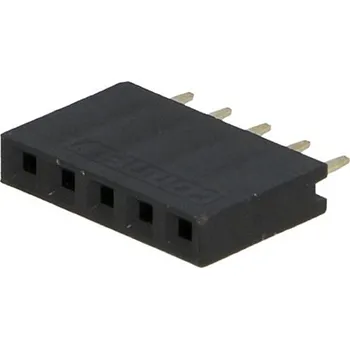 Elektrický konektor Connfly DS1026-01-1*5S8BV dutinková lišta