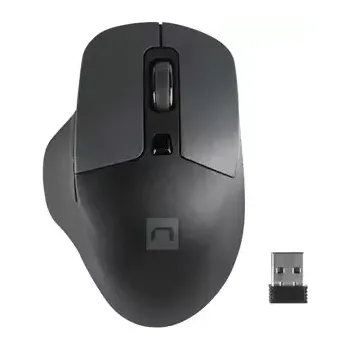 Myš Natec optická myš BLACKBIRD 2/1600 DPI/Kancelářská/Optická/1 600 DPI/Bezdrátová USB/Černá
