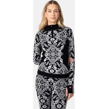 Dámská mikina Funkční mikina Kari Traa SAGA černá barva, 623830 99X, vel. M