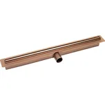 Laveo SLIM COS_860D Podlahový žlab 600, růžové zlato