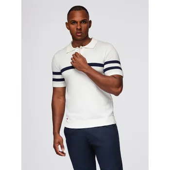 Pánské tričko Pánská polokošile Ombre Ombre bílá 2670033