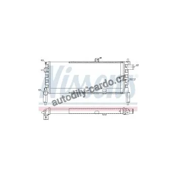 Chladič motoru Chladič motoru NISSENS 63287
