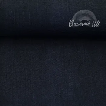 Teplákovina Denim Navy (E) (Kvalitní teplákovina z Německa )