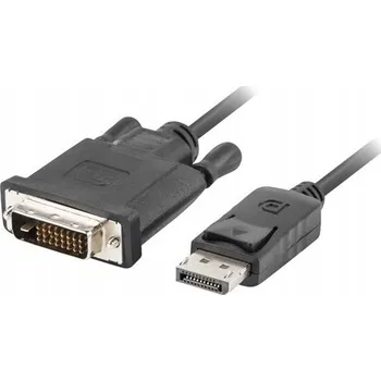 Video kabel Kabel DisplayPort - DVI-D Lanberg CA-DPDV-10CU-0030-BK 3 m černý