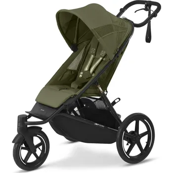 Přeprava dětí CYBEX Avi Spin Moss Green set s hlubokou korbu
