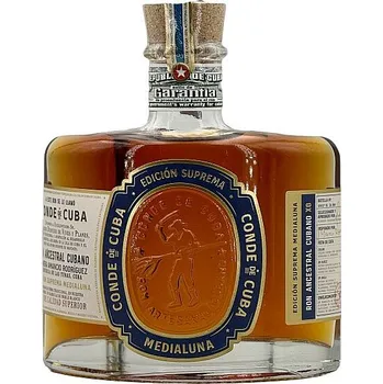 Rum Conde de Cuba Medialuna 40% 0,7 l